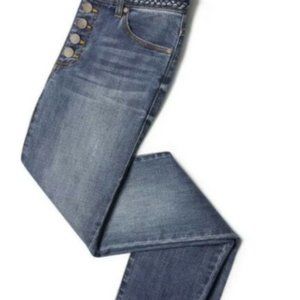 CAbi button fly skinny - size 6